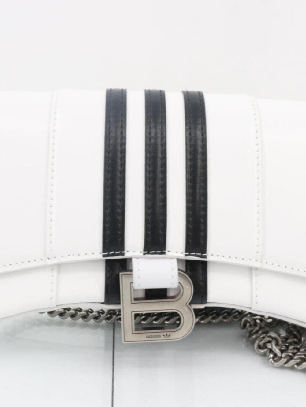 BALENCIAGA X adidas Limited Edition Hourglass Chain Handbag